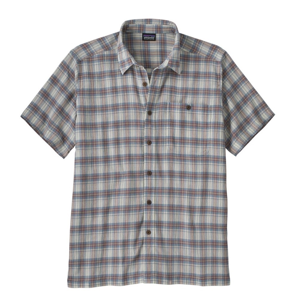 Patagonia Blue and Gray Casual Button Down Shirt
💙COTTON 100% ORGANIC💙